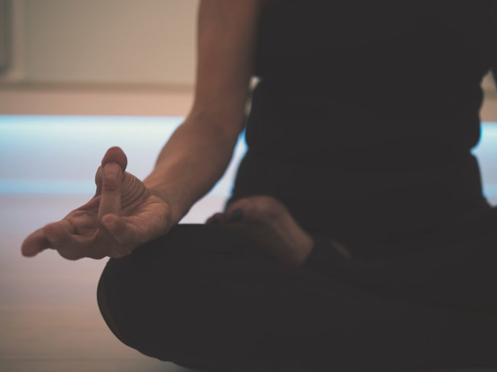 Photo Meditation pose